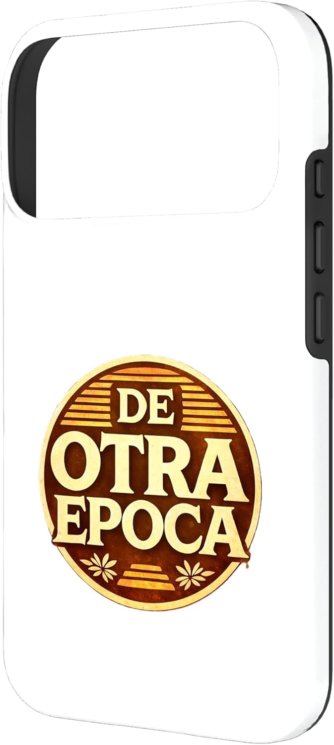 De Otra Epoca Retro Nostalgia Vintage Style Design Case for iPhone 17 Pro