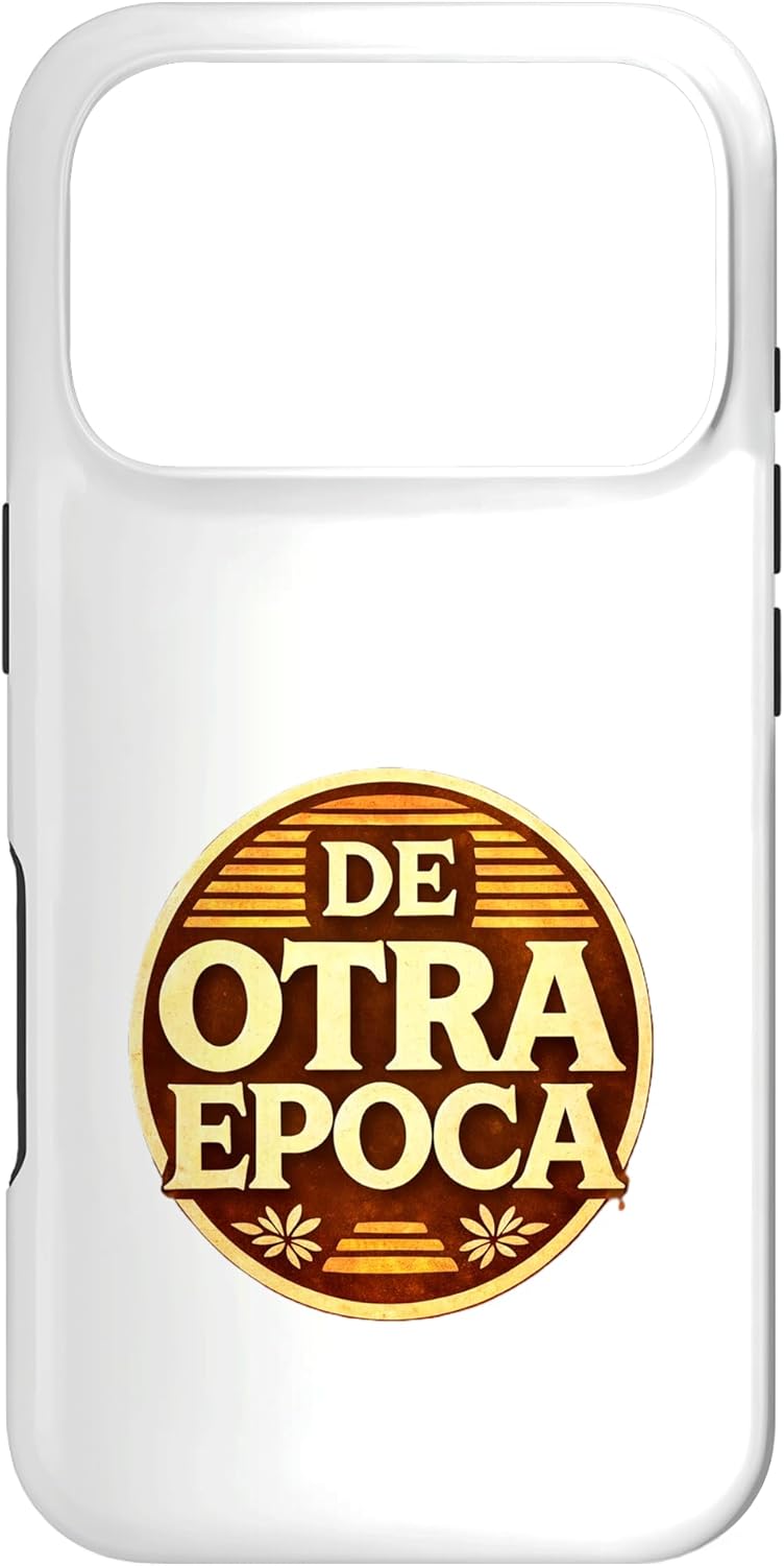 De Otra Epoca Retro Nostalgia Vintage Style Design Case for iPhone 17 Pro