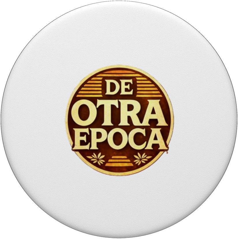 De Otra Epoca Retro Nostalgia Vintage Style Design PopSockets Adhesive PopGrip