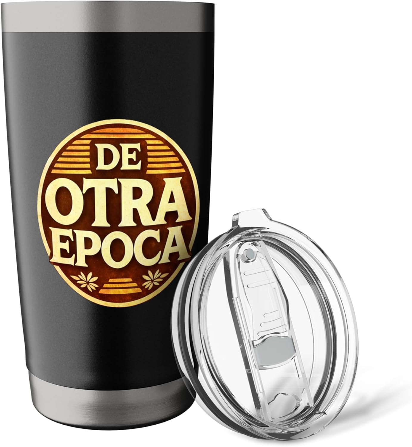 De Otra Epoca Retro Nostalgia Vintage Style Design Stainless Steel Insulated Tumbler