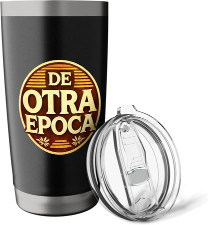 De Otra Epoca Retro Nostalgia Vintage Style Design Stainless Steel Insulated Tumbler