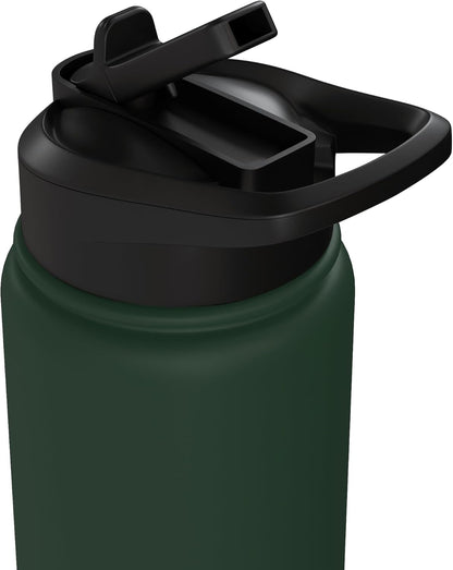 St Martin of Tours Spartans Shield Emblem Design Stainless Steel Insulated Water Bottle