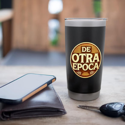 De Otra Epoca Retro Nostalgia Vintage Style Design Stainless Steel Insulated Tumbler