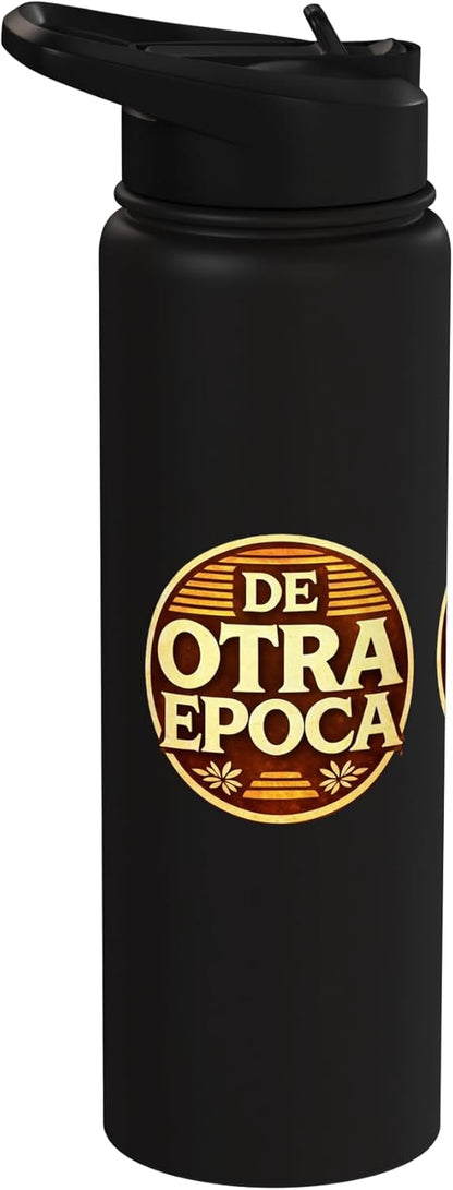 De Otra Epoca Retro Nostalgia Vintage Style Design Stainless Steel Insulated Water Bottle