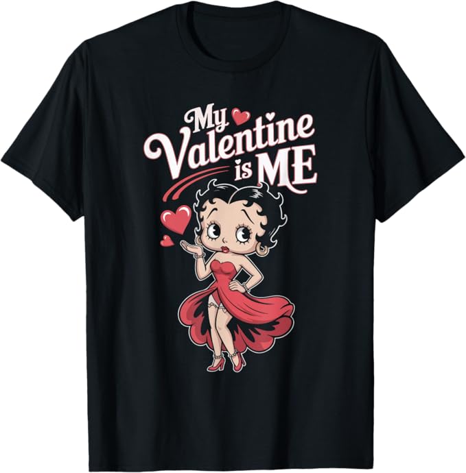 My Valentine is Me Funny Self Love Valentine Design T-Shirt